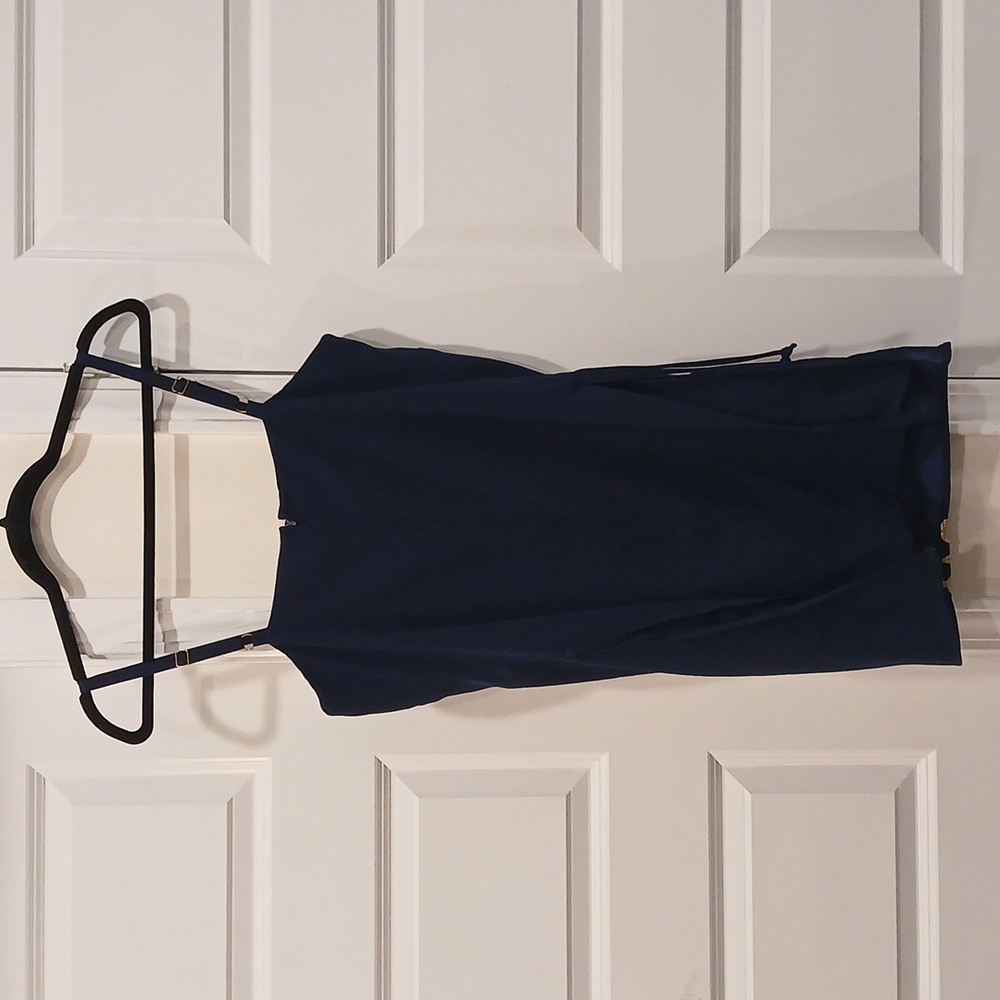 Lilly Pulitzer Sahar Romper Blue Gold Size 6 - Picture 8 of 9